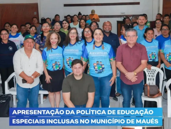 Maués avança na inclusão com apresentação da Política de Educação Especial Inclusiva.