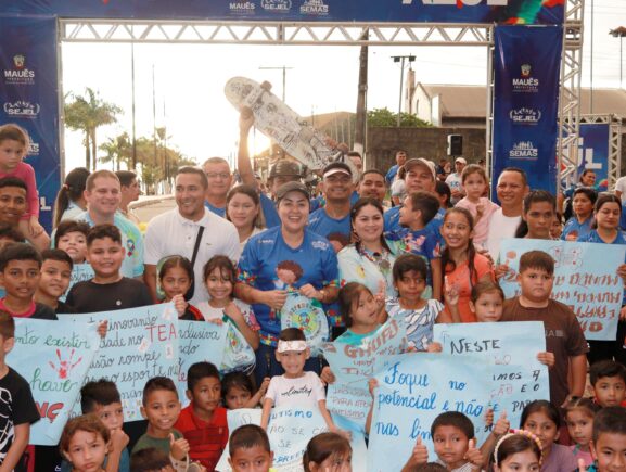 1ª Corrida Azul em Maués celebra inclusão e conscientização sobre o autismo