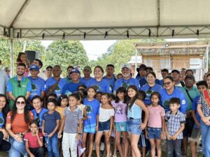 Imagem da notícia - Prefeitura de Maués apoia conservação ambiental com Projeto Muqueu e soltura de quelônios no Rio Urupadi